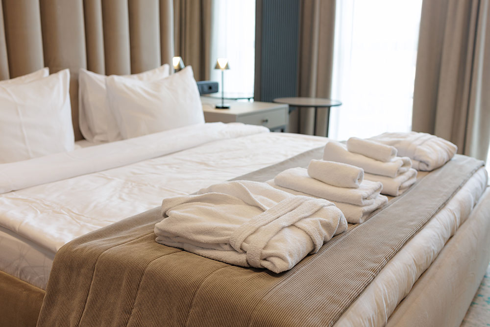 Uslužno pranje i peglanje hotelske posteljine za hotele